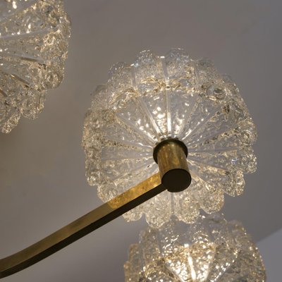 Large Chandelier from Orrefors, 1960s-VDW-1780869