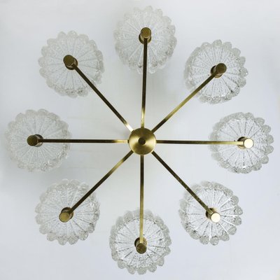 Large Chandelier from Orrefors, 1960s-VDW-1780869