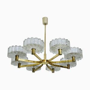 Large Chandelier from Orrefors, 1960s-VDW-1780869