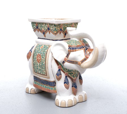 Large Chinese Elephant Jardiniere, 1970s-GCG-1405567