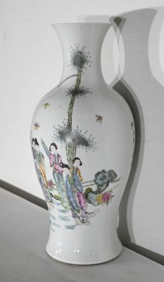 Large Chinese Porcelain Vase, Early 20th Century-RVK-1413797