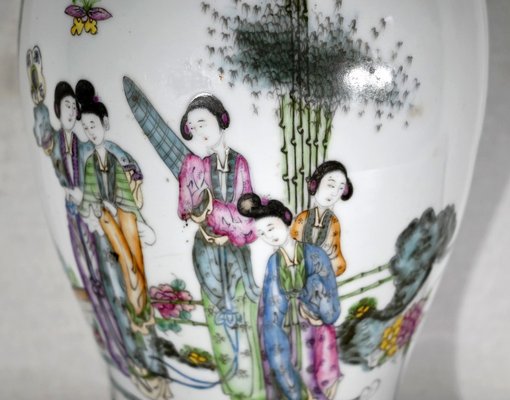 Large Chinese Porcelain Vase, Early 20th Century-RVK-1413797