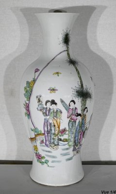 Large Chinese Porcelain Vase, Early 20th Century-RVK-1413797