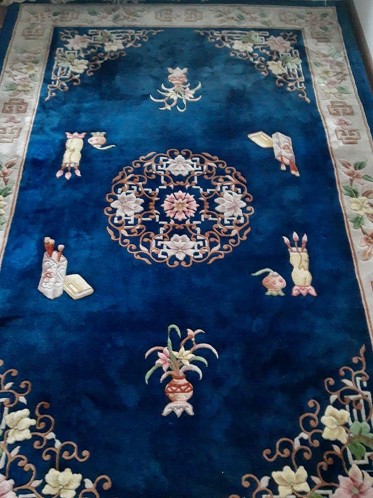 Large Chinese Shearling Rug