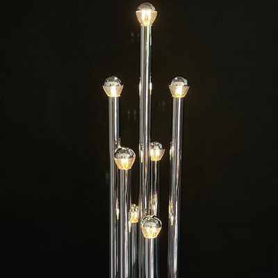 Large Chrome Floor Lamp, 1970s-JUZ-1410869