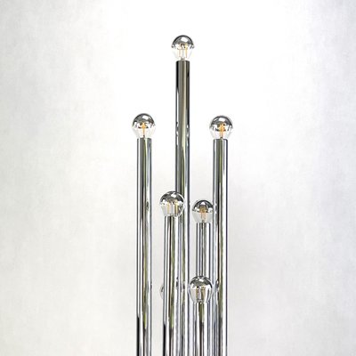 Large Chrome Floor Lamp, 1970s-JUZ-1410869