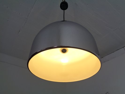 Large Chrome-Plated Ceiling Lamp from Staff, 1960s-RDW-843264