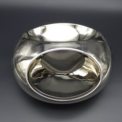 Large Chromed Porcelain Bowl from Rosenthal-WK-1153481