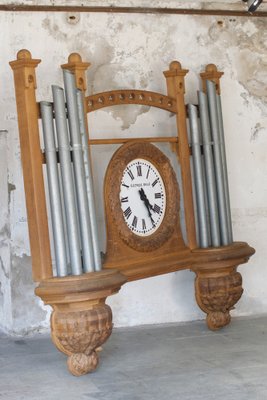 Large Church Organ Clock, France, 1950s-LA-1783500