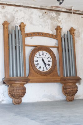 Large Church Organ Clock, France, 1950s-LA-1783500