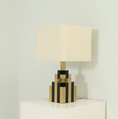 Large Cityscape Table Lamp from Lumica, 1970s-UB-1785156