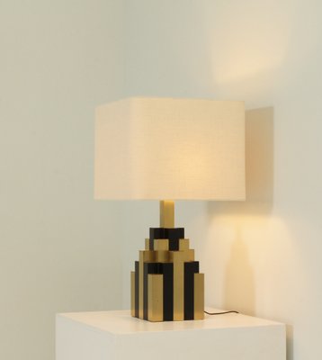 Large Cityscape Table Lamp from Lumica, 1970s-UB-1785156