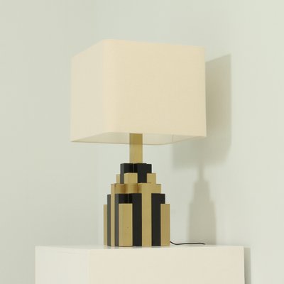 Large Cityscape Table Lamp from Lumica, 1970s-UB-1785156