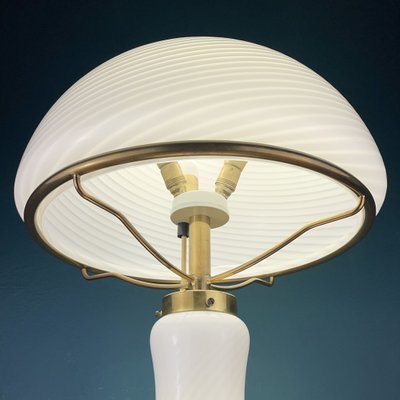 Large Classic Swirl Murano Mushroom Table Lamp, Italy, 1970s-WQC-1359290