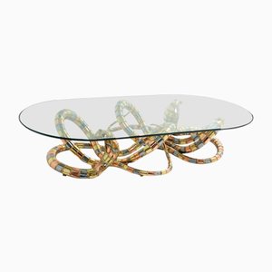 Large Cobra Sculpture Coffee Table by Isabelle Faure, 1970s-YJA-1345916