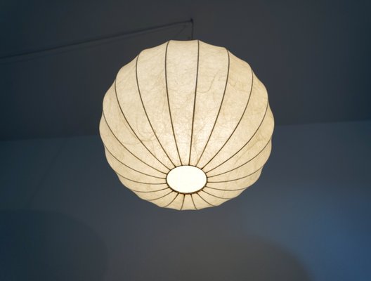 Large Cocoon Pendant Lamp, 1960s-CIP-2027175