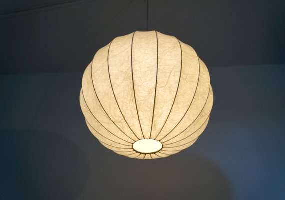 Large Cocoon Pendant Lamp, 1960s-CIP-2027175