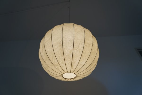 Large Cocoon Pendant Lamp, 1960s-CIP-2027175