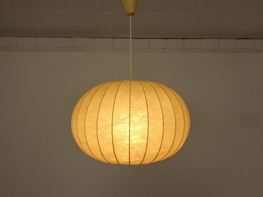 Large Cocoon Pendant Lamp, Italy, 1960s-RDW-1824308