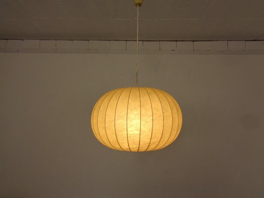 Large Cocoon Pendant Lamp, Italy, 1960s-RDW-1824308