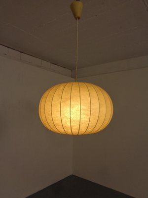 Large Cocoon Pendant Lamp, Italy, 1960s-RDW-1824308