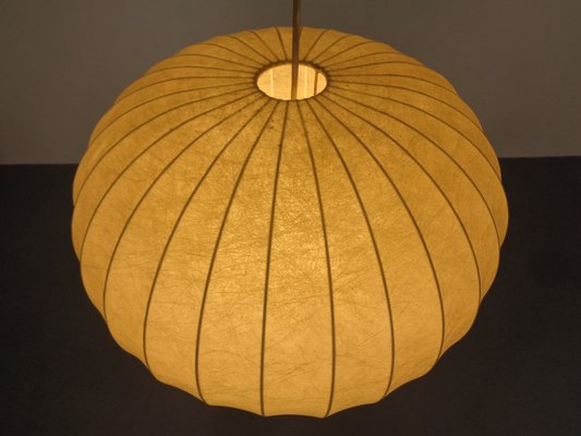 Large Cocoon Pendant Lamp, Italy, 1960s-RDW-1824308