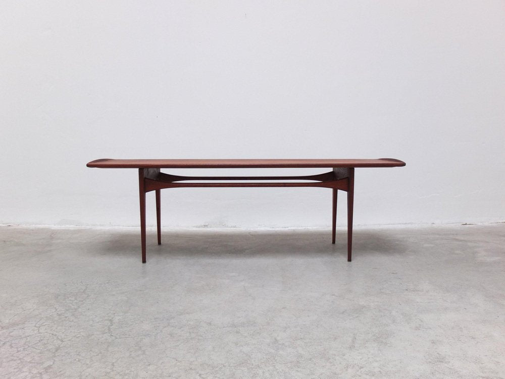 Large Coffee Table by Tove & Edvard Kindt-Larsen for France and Søn, 1950s