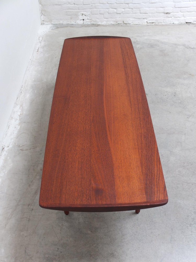 Large Coffee Table by Tove & Edvard Kindt-Larsen for France and Søn, 1950s