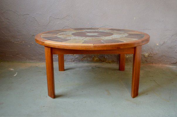 Large Coffee Table by Tue Poulsen for Haslev Møbelsnedkeri, 1960s-AIU-584424