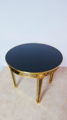 Large Coffee Table, Glass & Brass by Gianni Versace, Italy-KK-1107628