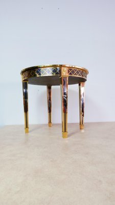 Large Coffee Table, Glass & Brass by Gianni Versace, Italy-KK-1107628