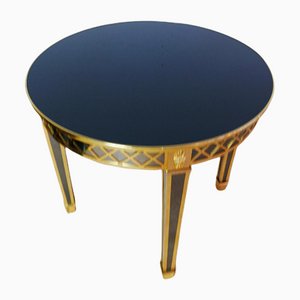 Large Coffee Table, Glass & Brass by Gianni Versace, Italy-KK-1107628