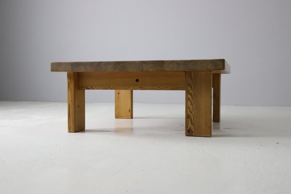 Large Coffee Table in Pine, 1960-DXL-1405874