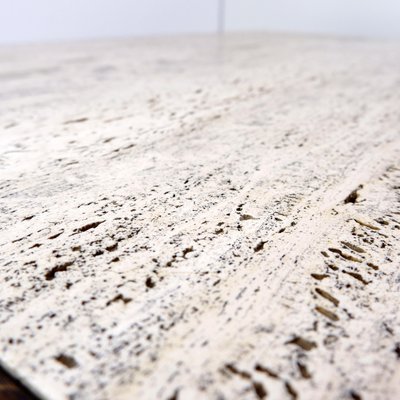 Large Coffee Table in Wood with Travertine Top-NYF-2019083