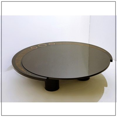 Large Coffee Table with Black Granite Top by Antonio Lupi, Italy-NYF-2024143