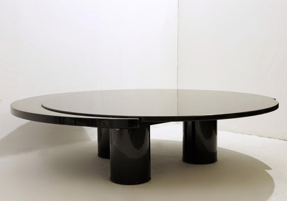 Large Coffee Table with Black Granite Top by Antonio Lupi, Italy-NYF-2024143