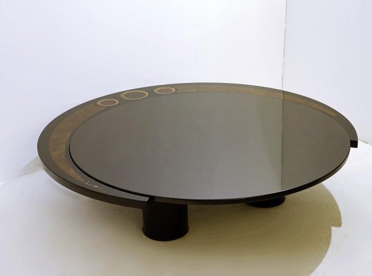 Large Coffee Table with Black Granite Top by Antonio Lupi, Italy-NYF-2024143