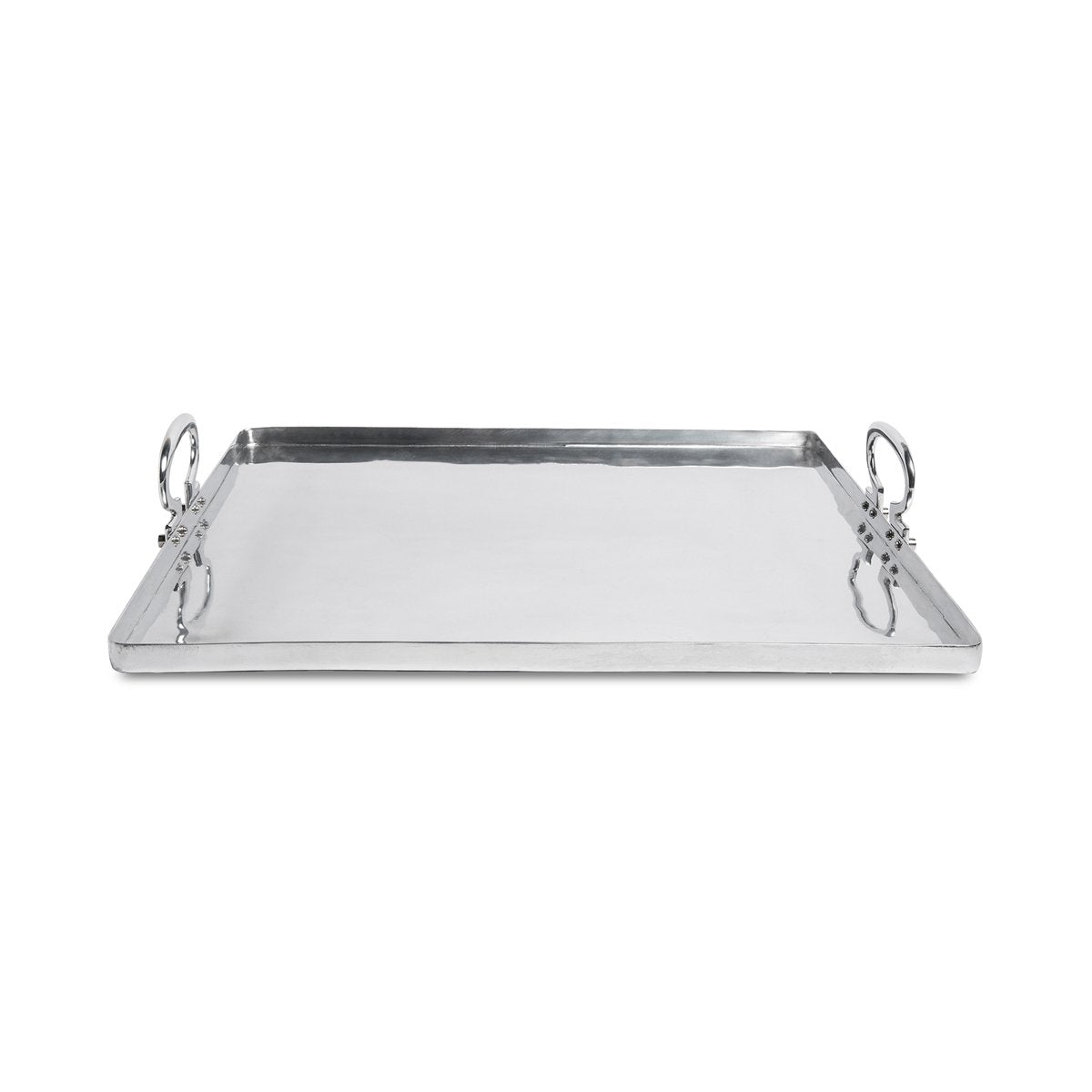 Large Colony Tray in Polished Aluminum by Aldo CIbic for Paola C.