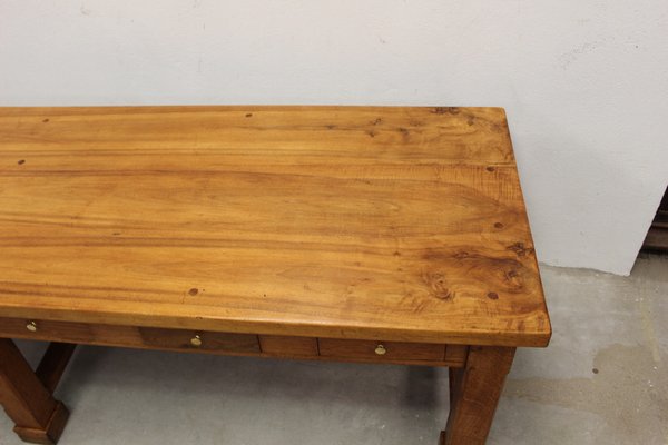 Large Community Table in Walnut and Oak-BCR-1336435