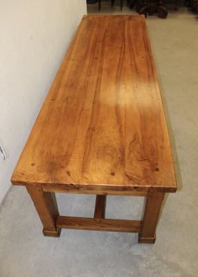 Large Community Table in Walnut and Oak-BCR-1336435