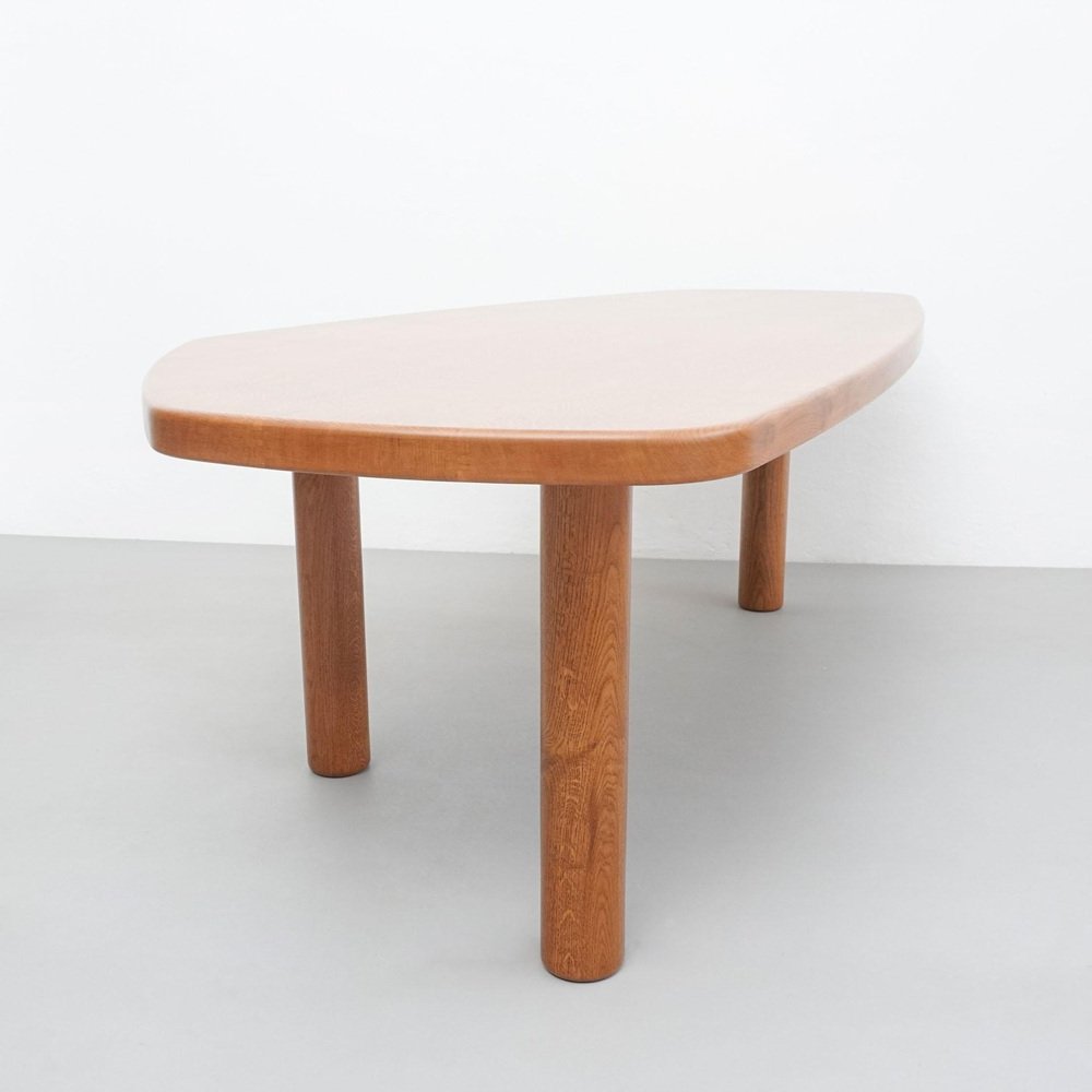 Large Contemporary Freeform Oak Dining Table by Dada Est.