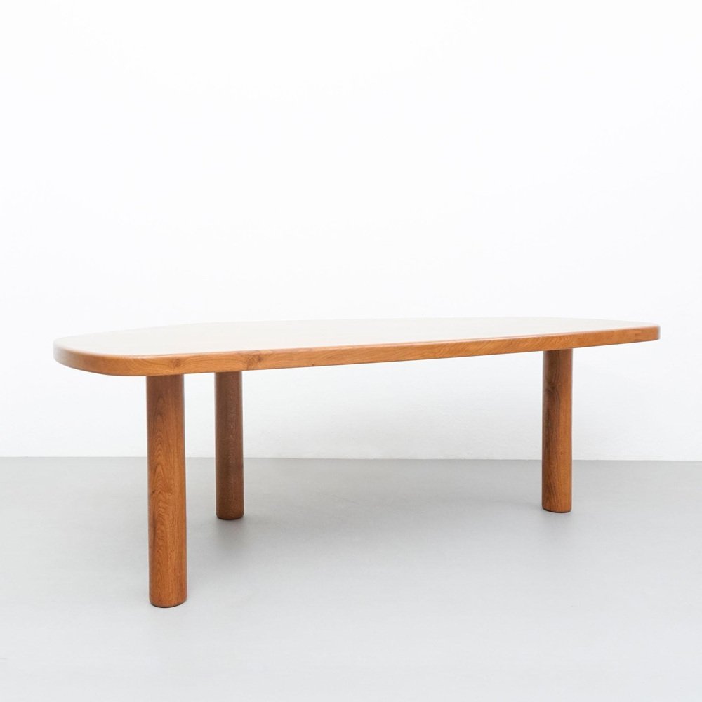 Large Contemporary Freeform Oak Dining Table by Dada Est.