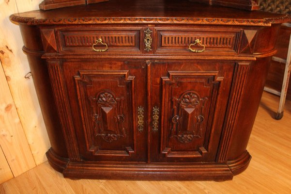 Large Corners of Castle Cabinets, Set of 2-KMQ-1245173