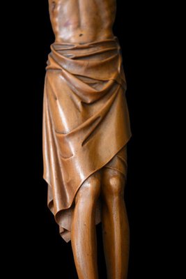 Large Corpus Christi in Carved Boxwood, 19th Century-RIK-1764032