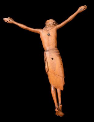 Large Corpus Christi in Carved Boxwood, 19th Century-RIK-1764032