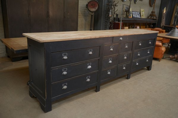 Large Counter with Commercial Drawers, 1930-NEN-2043276