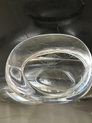 Large Crystal Bird Bowl, 1950s-AVC-1721949