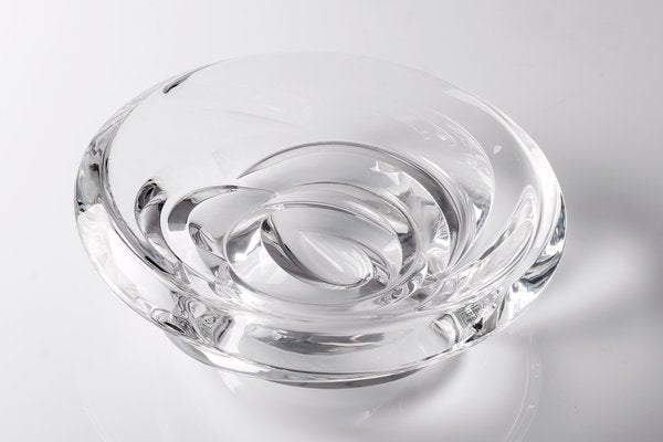 Large Crystal Bowl from Orrefors, Sweden, 1970s-LBS-1330668