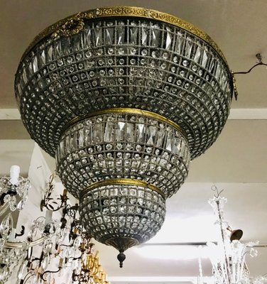 Large Crystal Chandelier, 1970s-JJC-574574