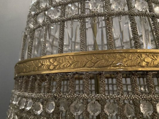 Large Crystal Chandelier, 1970s-JJC-830502